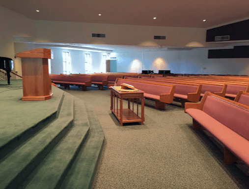 Communal Church Floor cleaned by Cardinal Carpet Cleaning